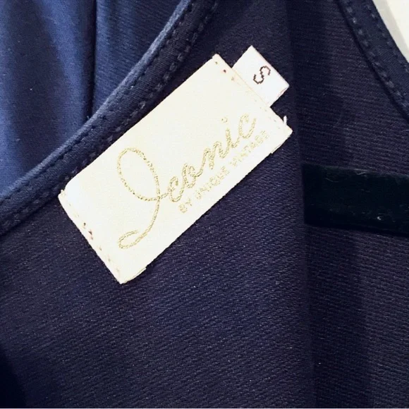 Unique Vintage 60’s Presley Navy Midi Dress - Picture 13 of 15